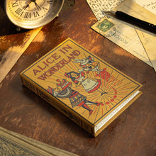 Load image into Gallery viewer, Lewis Carroll - Alice in Wonderland 1865 Passport Notebook Wallet