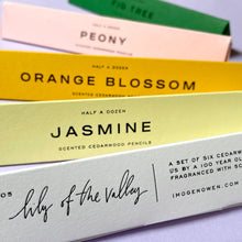 Load image into Gallery viewer, Orange Blossom Scented Pencils