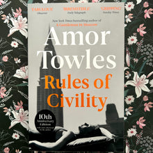 Load image into Gallery viewer, Amor Towles - Rules of Civility
