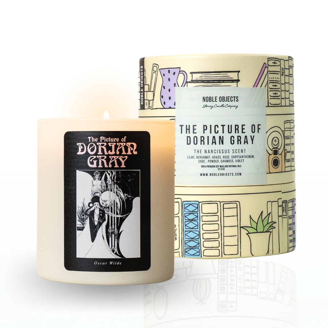 Oscar Wilde - The Picture of Dorian Gray Scented Book Candle