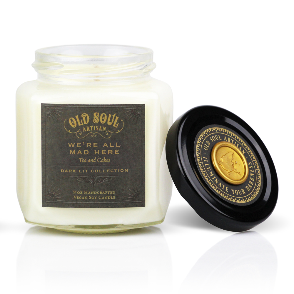 Lewis Carroll - Alice in Wonderland Inspired Soy Candle
