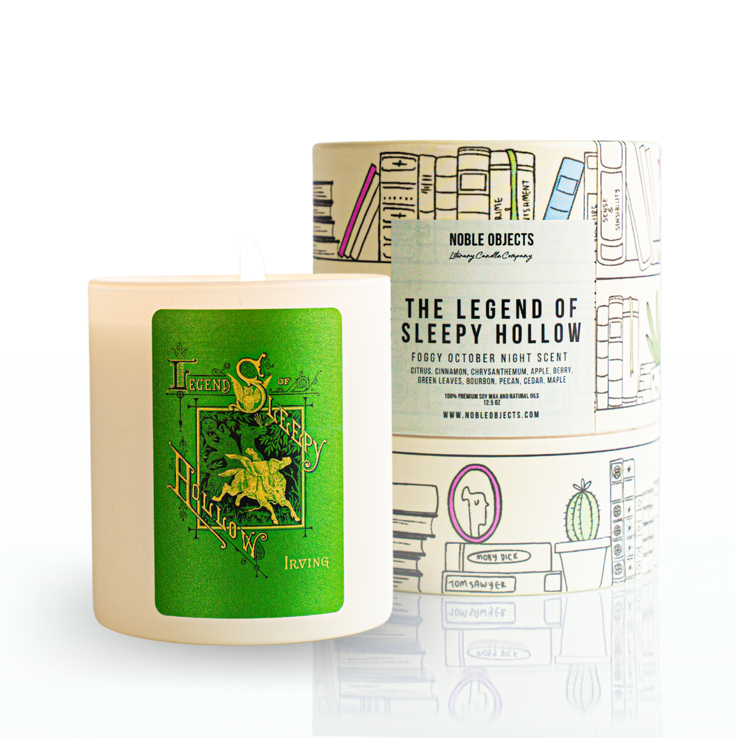Washington Irving - The Legend of Sleepy Hollow Scented Book Candle