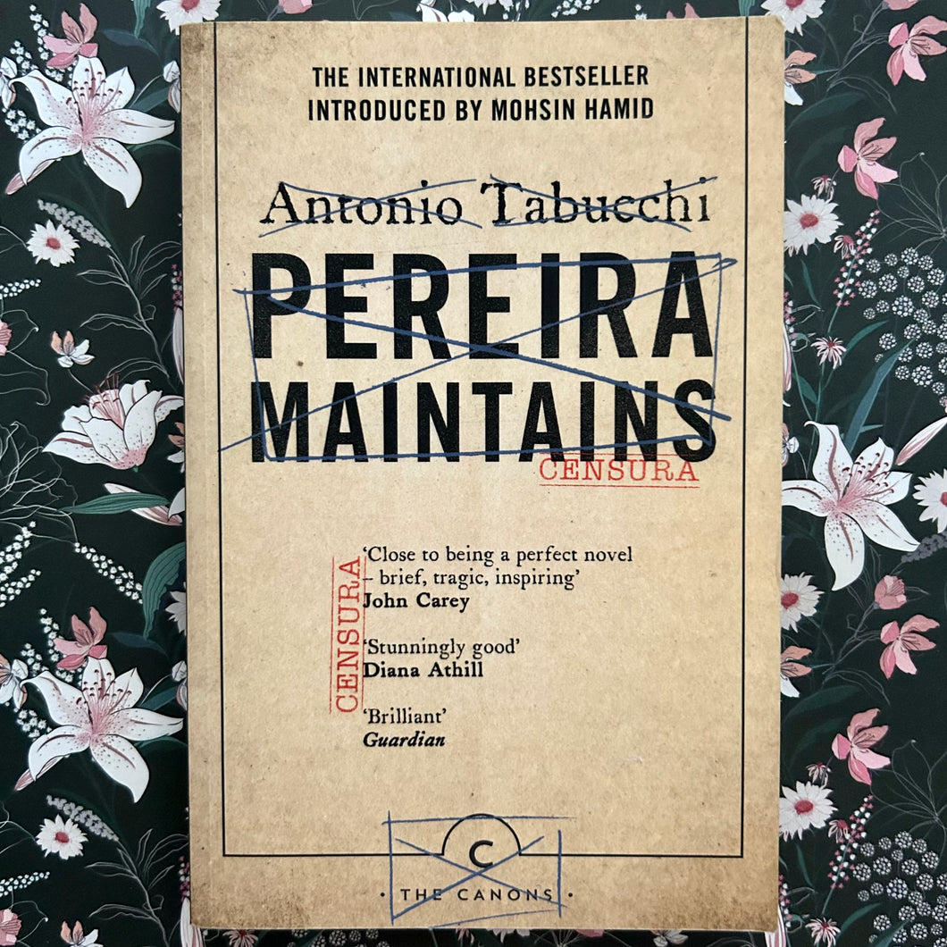 Antonio Tabucchi - Pereira Maintains