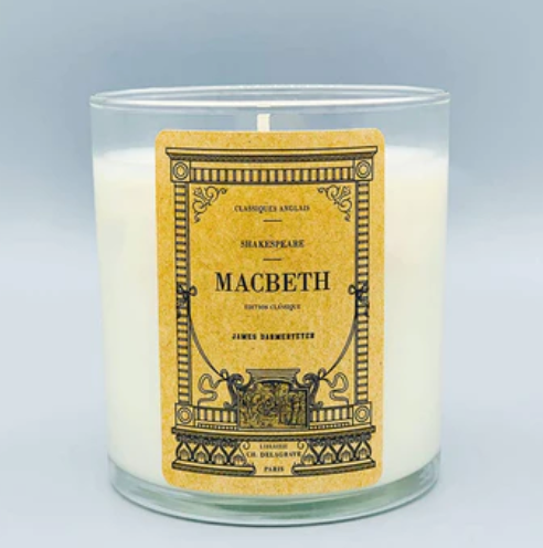 William Shakespeare - Macbeth Scented Book Candle