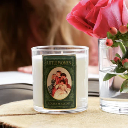 Louisa M. Alcott - Little Women Scented Book Candle