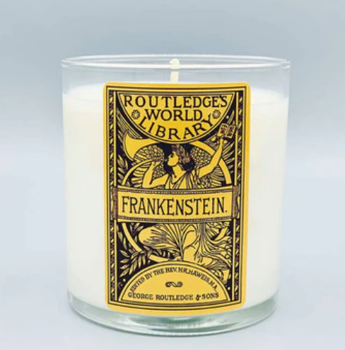 Mary Shelley - Frankenstein Scented Book Candle