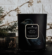 Load image into Gallery viewer, Bram Stoker Inspired Candle - Black Cherry &amp; Deep Woods
